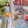 OC 222 Heavy Chinon With Embroidery Sequence Work Kediya Style Lahenga With Choli Dupatta Wholesale In India